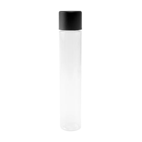 Loud Lock clear 90mm/22mm PET tube with child resistant matte black cap