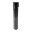 Loud Lock glossy black 90mm/22mm PET tube with matte black child resistant cap