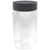 Loud Lock Plastic Jar w/ Cap - 116mm / 66mm - 100pc - Child Resistant