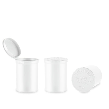 Loud Lock Plastic Pop Top - 30 Dram - 160pc - Child Resistant