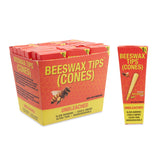 Bloomer 1 1/4 Cones with Beeswax Tips - 21ct Display