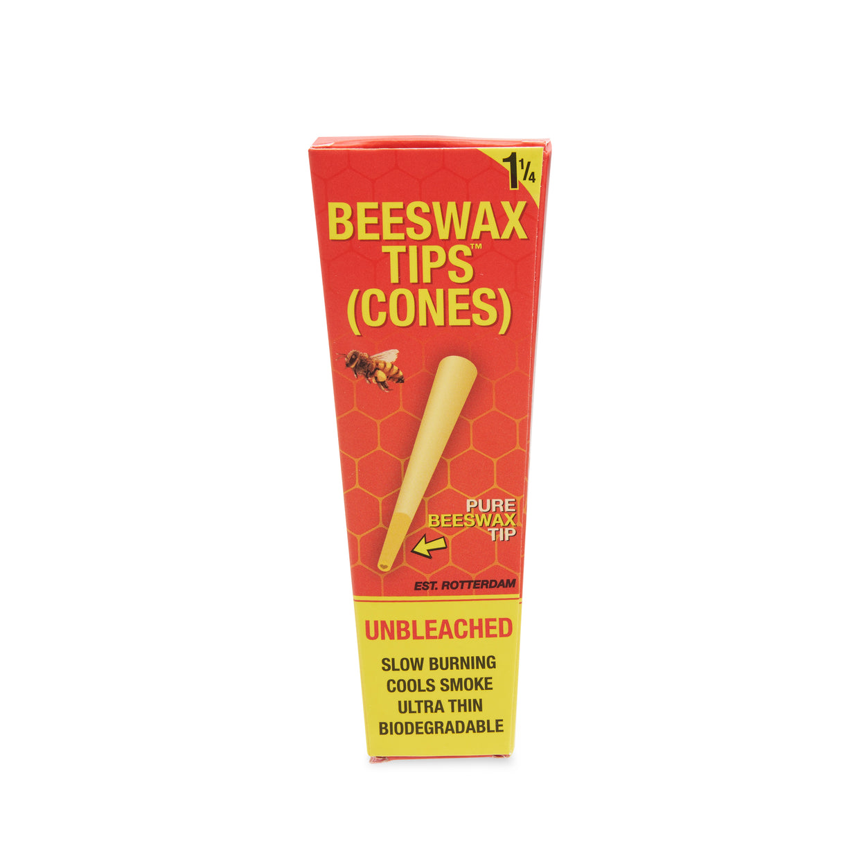 Bloomer 1 1/4 Cones with Beeswax Tips - 21ct Display
