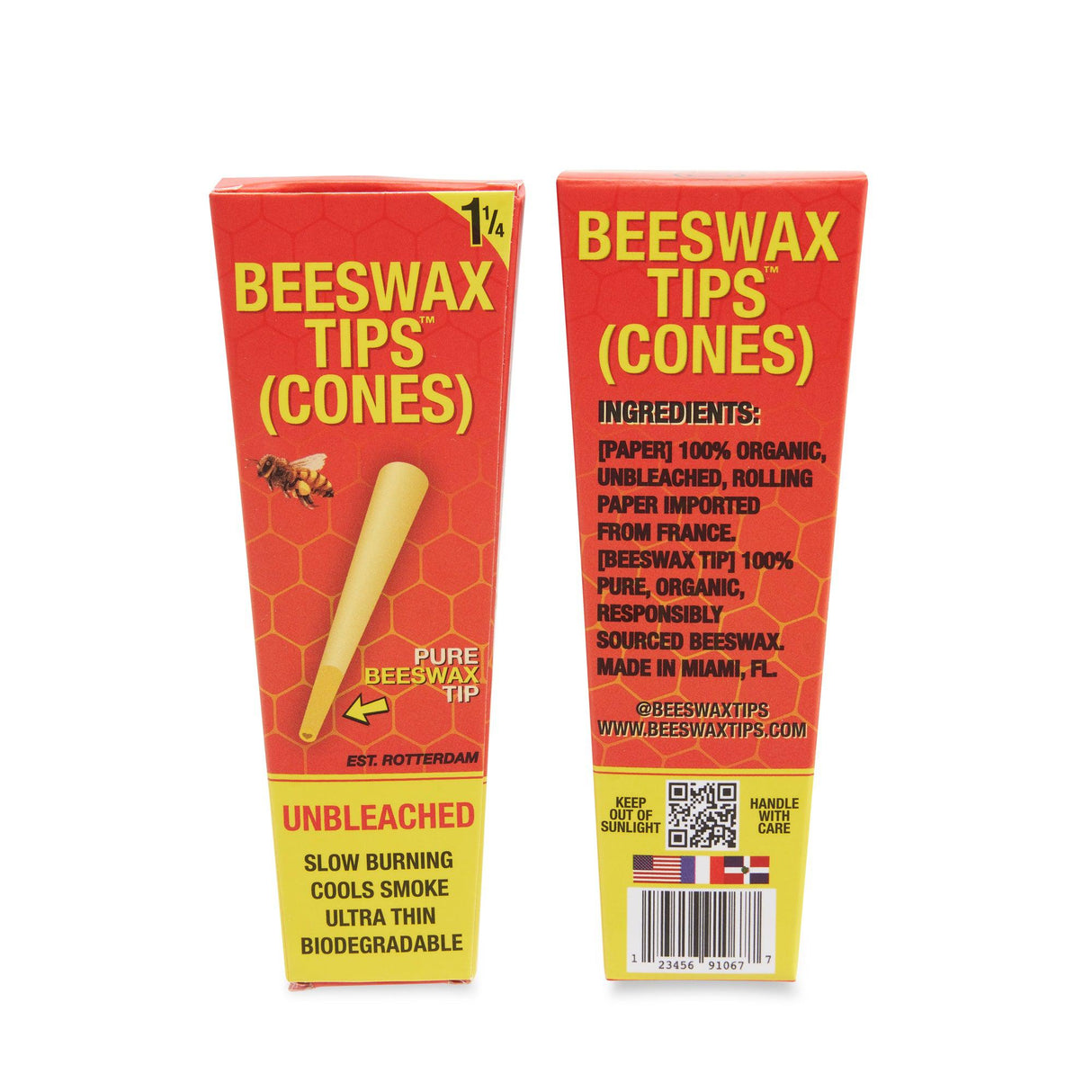 Bloomer 1 1/4 Cones with Beeswax Tips - 21ct Display