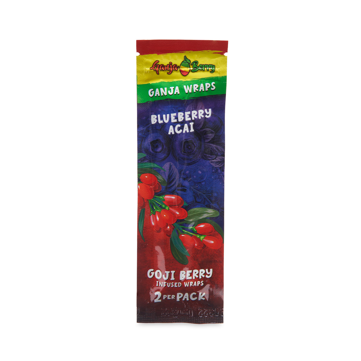 Ganja Berry 2pk Ganja Wrap 25ct Display