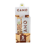 Camo Natural Leaf Wraps 5pk – 25ct