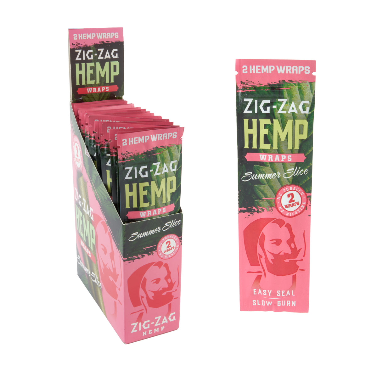 Zig Zag 2pk Flavored Hemp Wraps – 25ct