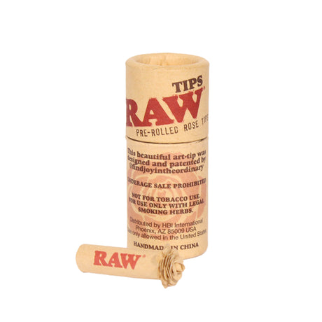 RAW Pre-Rolled Rose Tips – 6ct