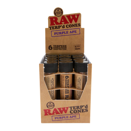 RAW 1 ¼ Terp’d Cones 6pk – 12ct