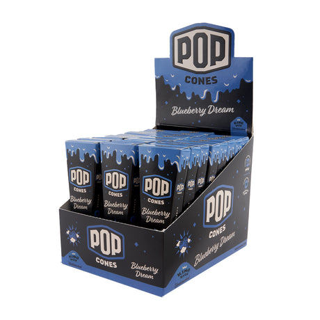 Pop Cones King Size Unbleached 3pk Cones – 24ct Display