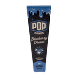 Pop Cones King Size Unbleached 3pk Cones – 24ct Display