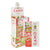 Angled view of a 25ct display of Camo x Pod Juice cherry yuzu matcha wraps with a single 5pk pouch to the side