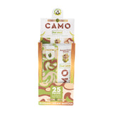 A 25ct display of Camo x Pod Juice Russian cream matcha wraps on a white background