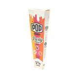 Pop Cones Ultra Thin 1 ¼ Size Cones – 6pk – 24ct – Assorted