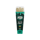A single 6-pack of 1 1/4 size Pop Cones flavored pre-rolled cones in Haunted Apple flavor.