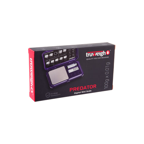 Truweigh Predator Mini Scale with Weight – 100g x 0.01g