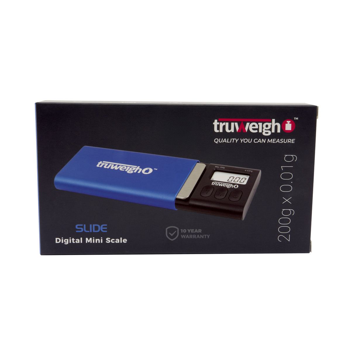 Truweigh Slide Digital Mini Scale – 200g x 0.01g