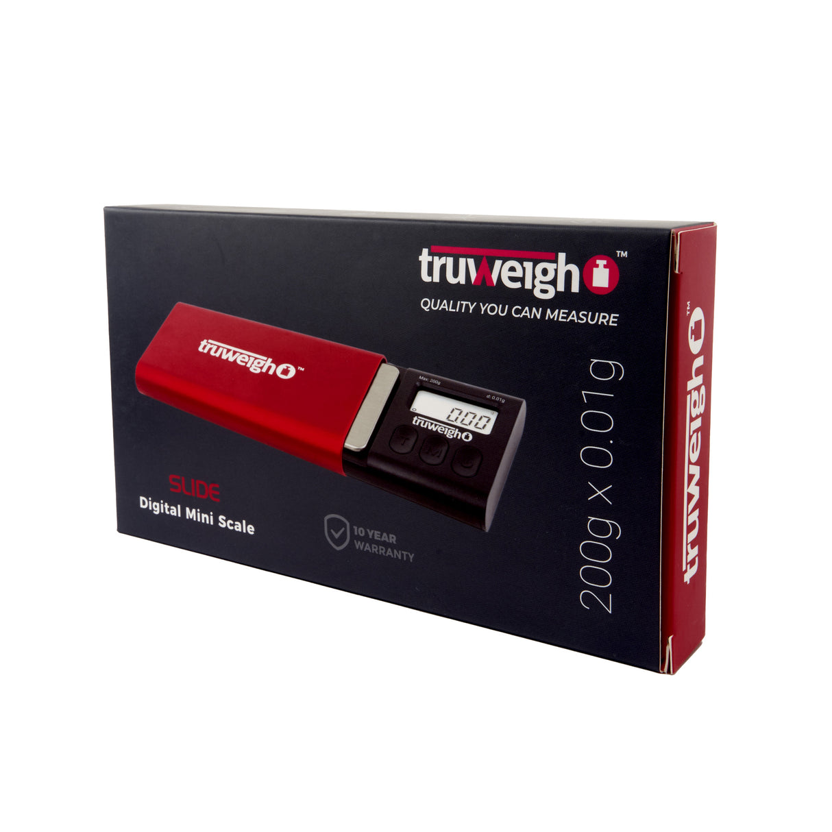 Truweigh Slide Digital Mini Scale – 200g x 0.01g