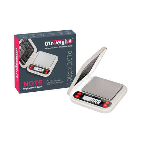 Truweigh Note Digital Mini Scale - 100G x 0.01G