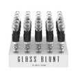 White Rhino Glass Blunt Slider 25ct Display