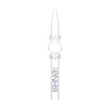 White Rhino Quartz Glass Dab Straw 25ct Display - V3