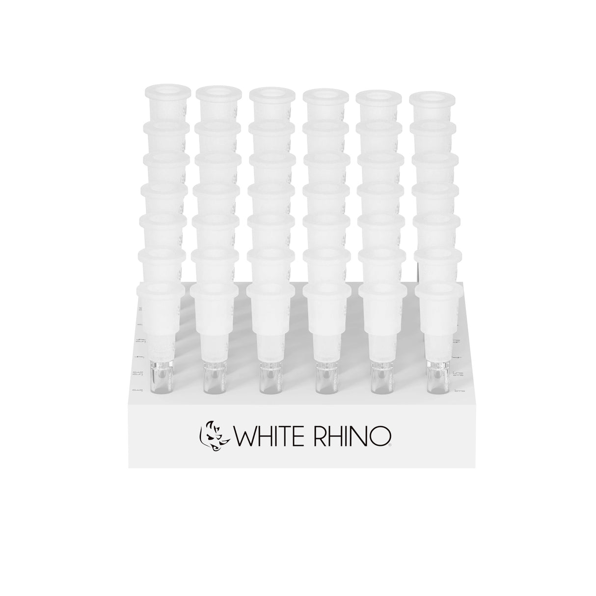 White Rhino 14/19mm Hybrid Glass Downstem – 42ct