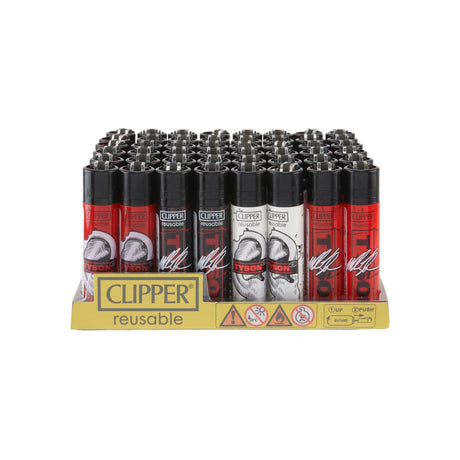 Clipper Lighter 48ct Counter Display – Mike Tyson “The Ears"