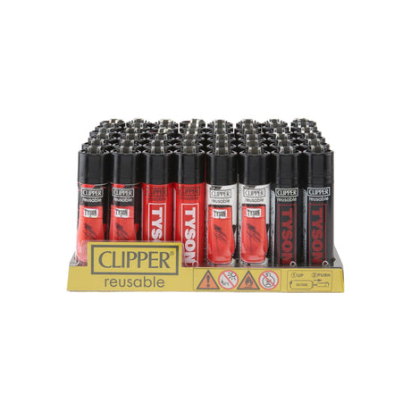 Clipper Lighter 48ct Counter Display – Mike Tyson “The Glove"