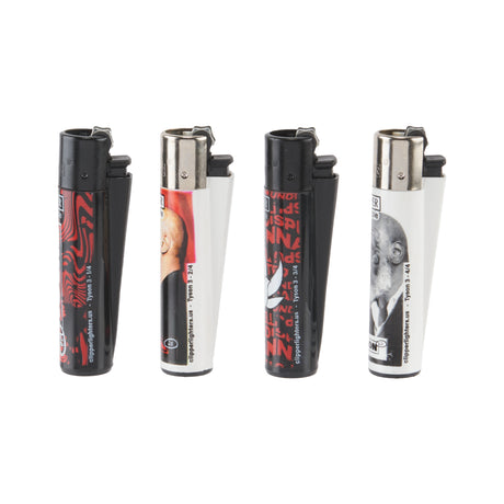 Clipper Lighter 48ct Counter Display – Mike Tyson “Smoking"