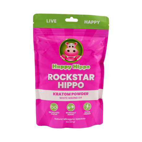 Happy Hippo Kratom Powder – 8oz