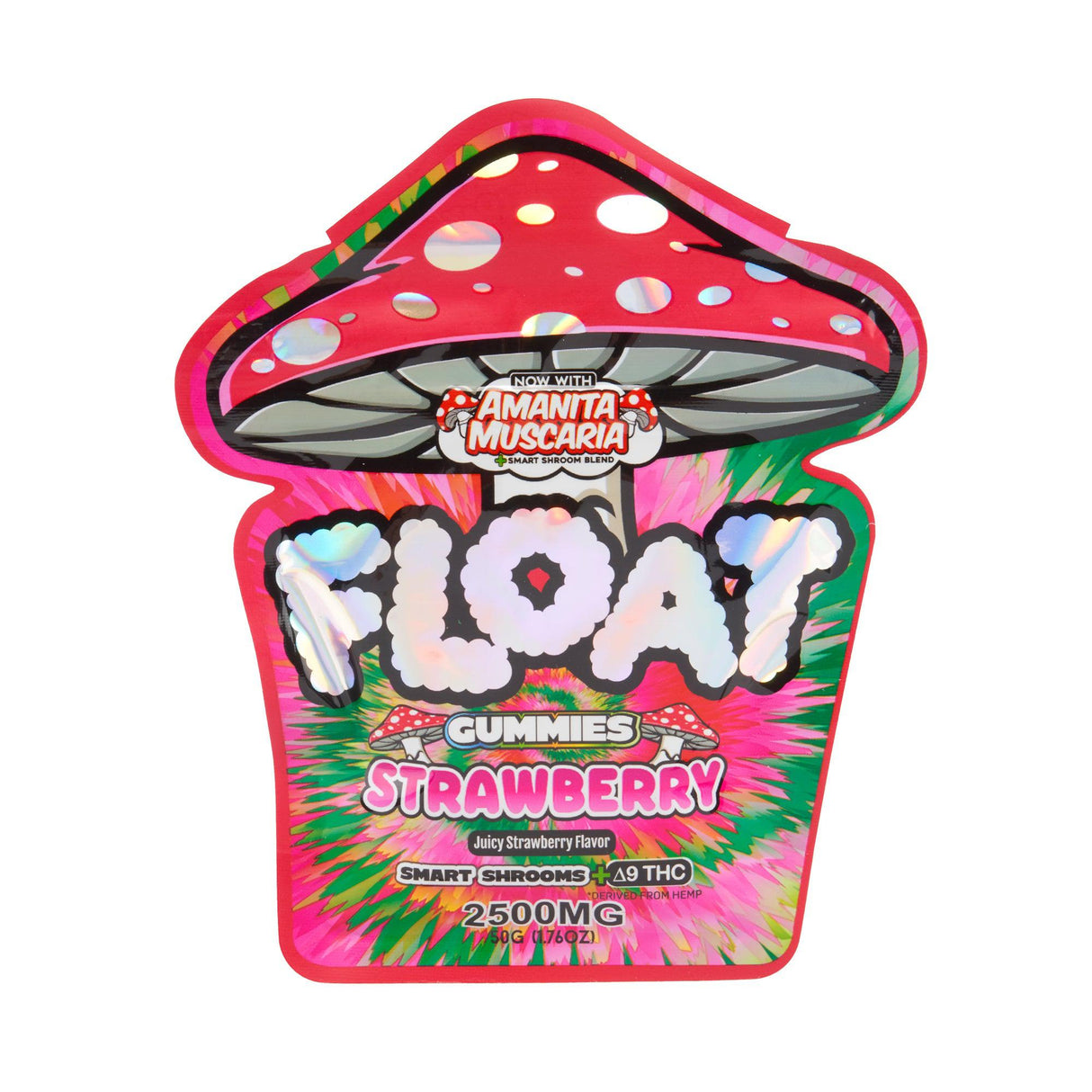 Float 2500mg Mushroom Gummies – 10ct