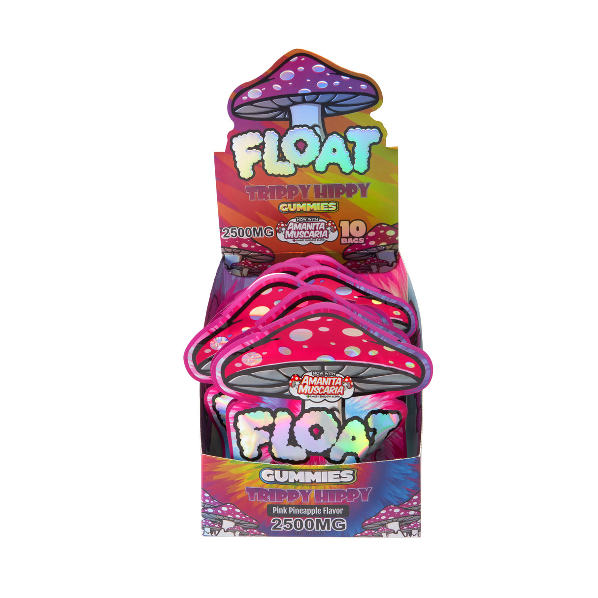 Float 2500mg Mushroom Gummies – 10ct