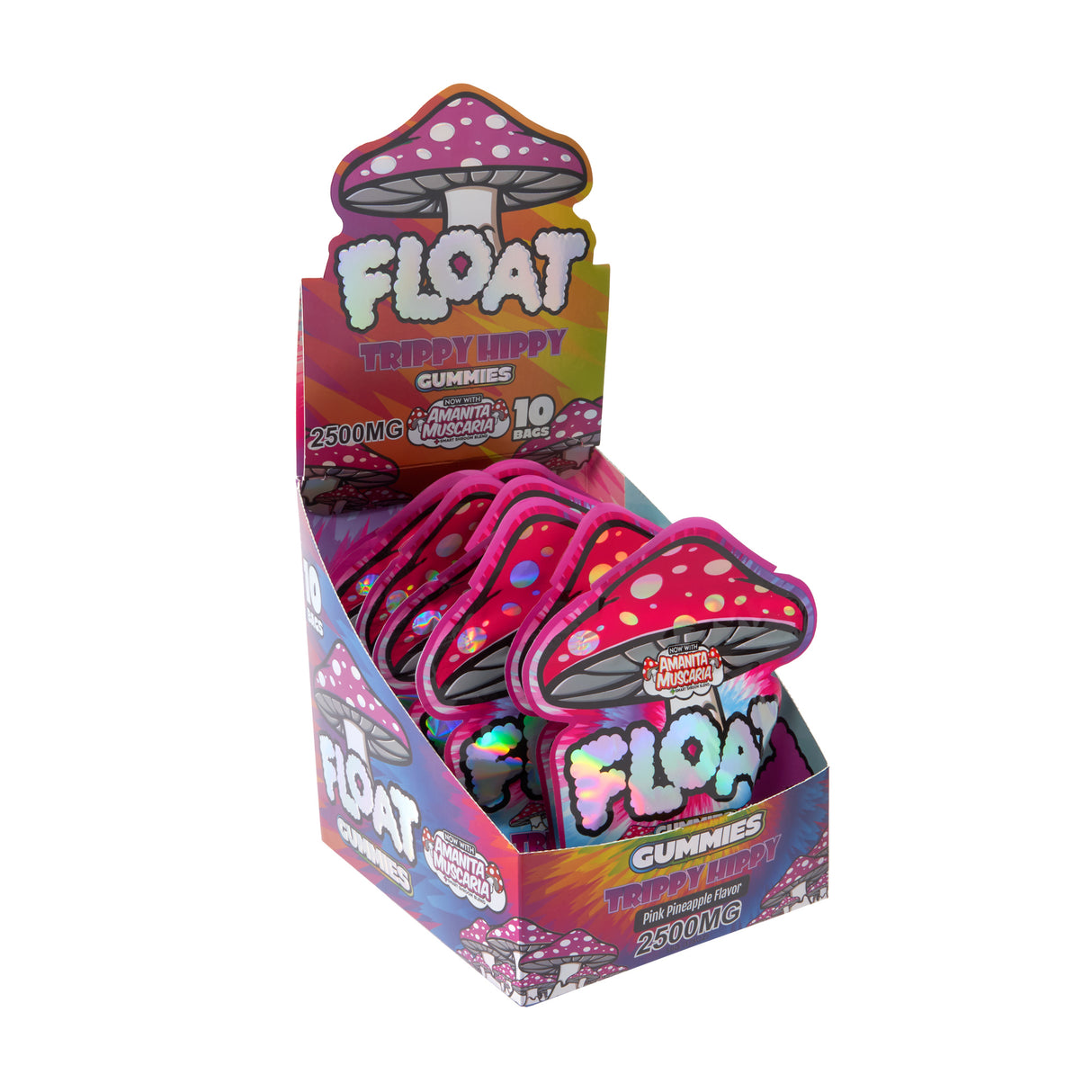 Float 2500mg Mushroom Gummies – 10ct