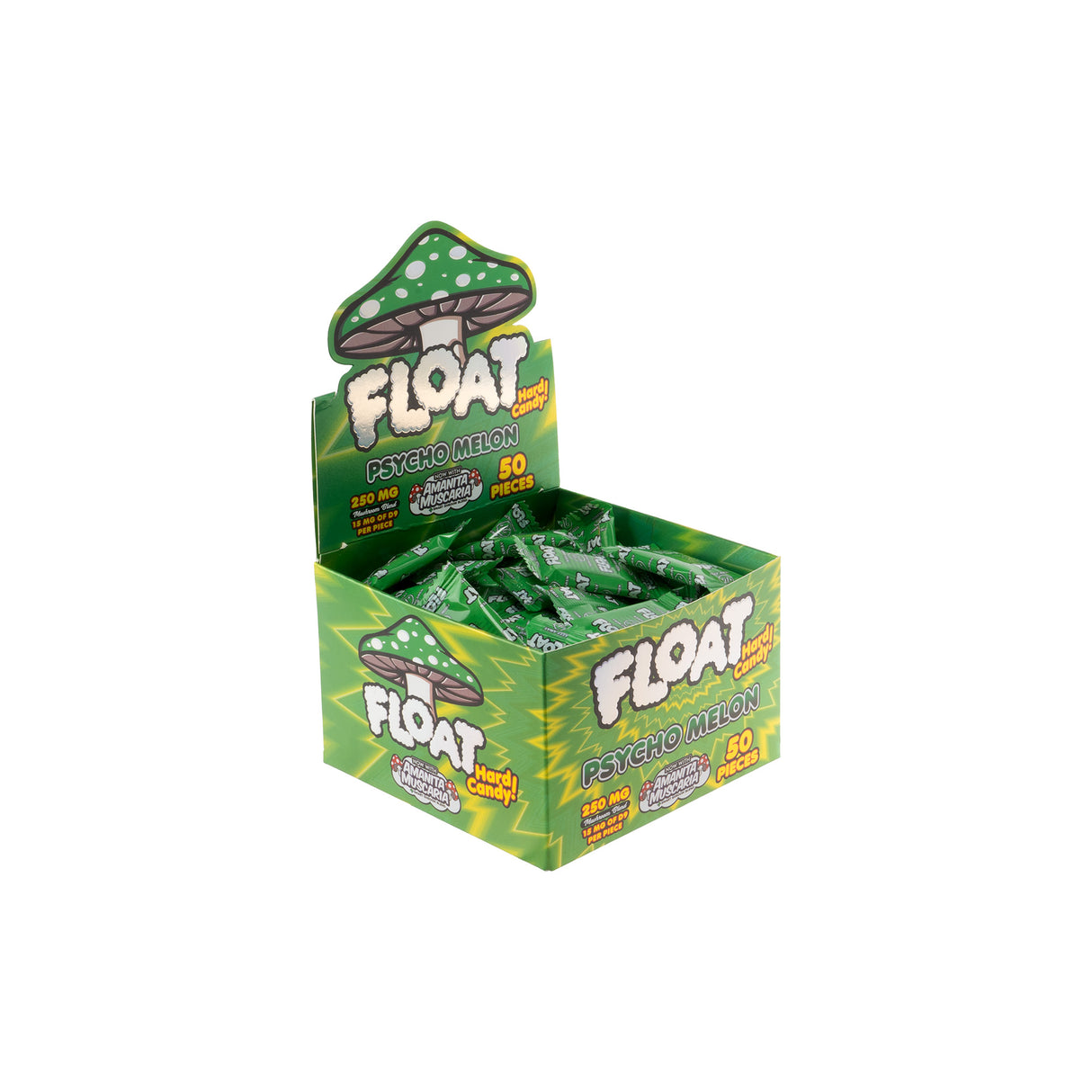 Float 250mg Mushroom Hard Candy – 50ct