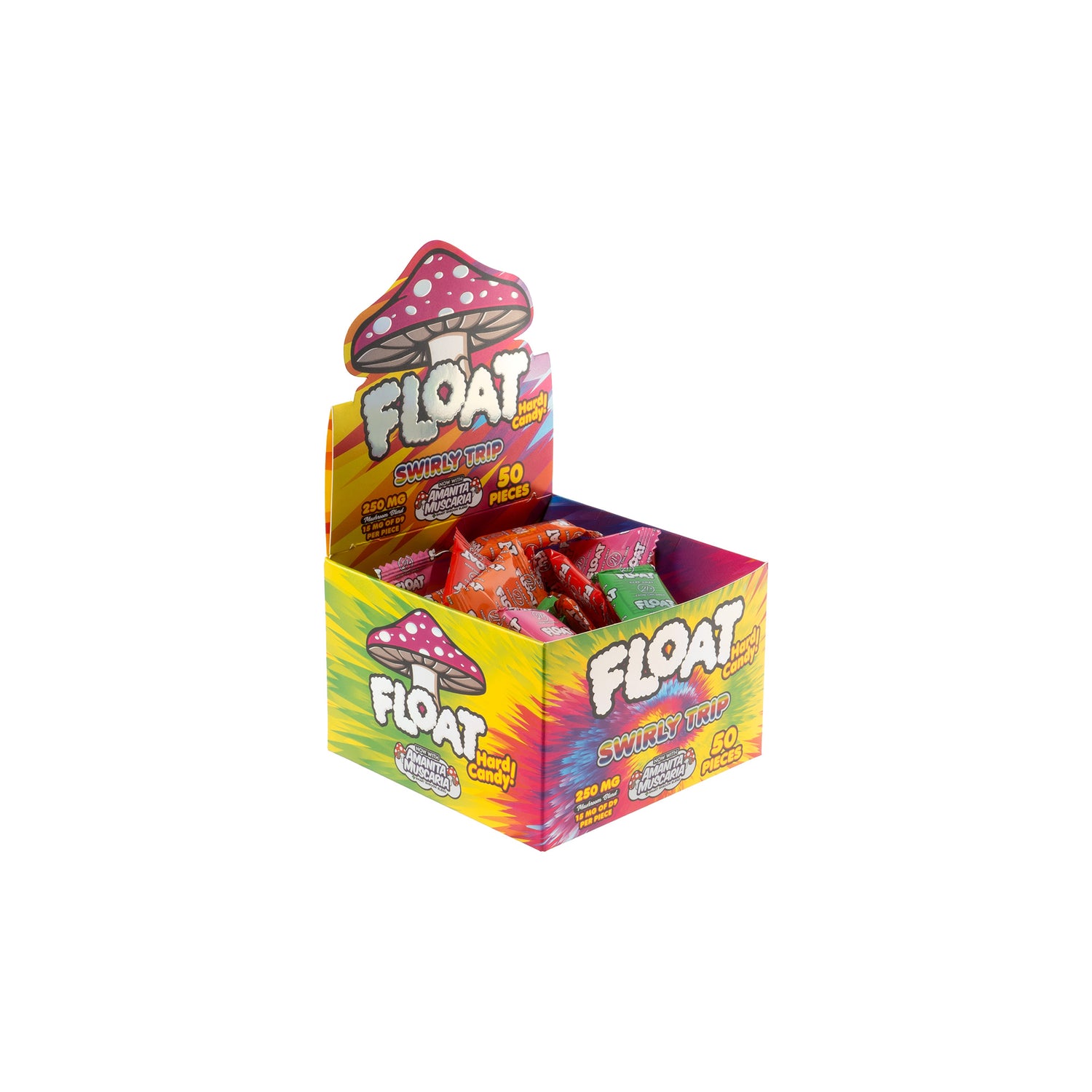 Float 250mg Mushroom Hard Candy 50ct Cannatron