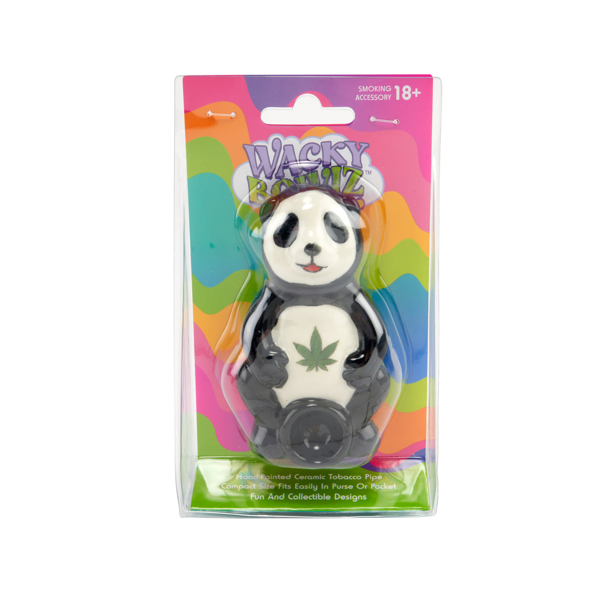 Wacky Bowlz 3.5” Ceramic Pipe – Panda