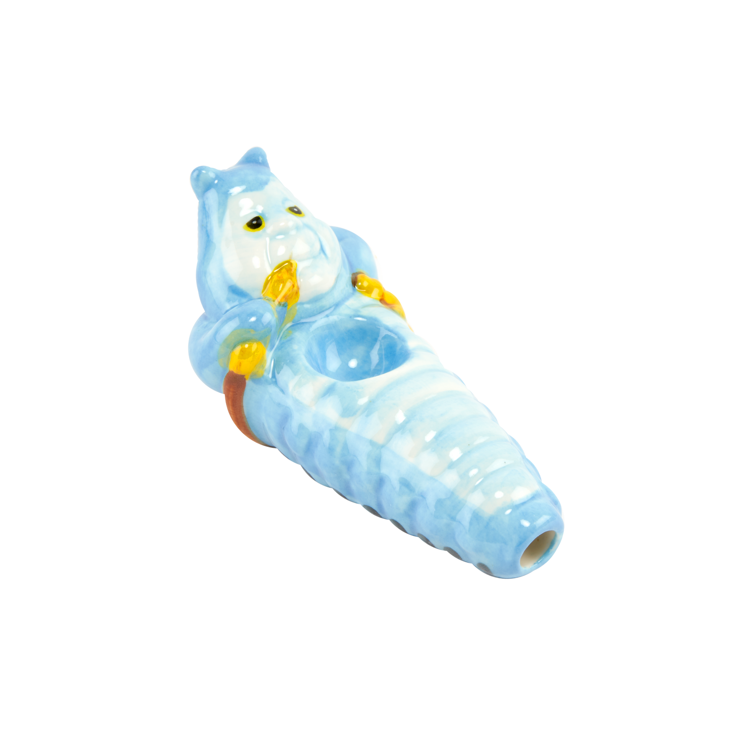 Wholesale Wacky Bowls Ceramic Pipe – Smoking Caterpillar | Cannatron