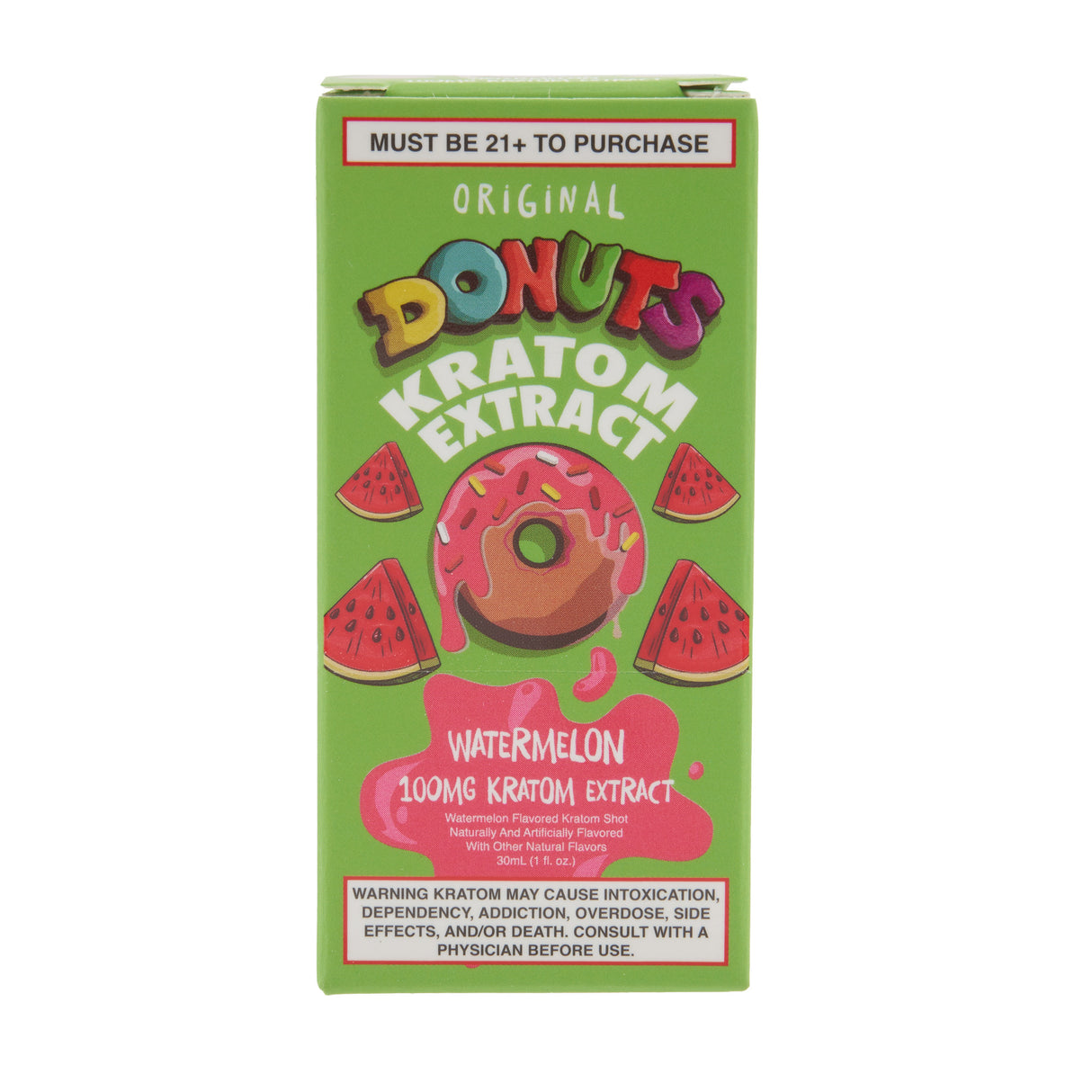 Donuts 100mg Kratom Shots – 12ct