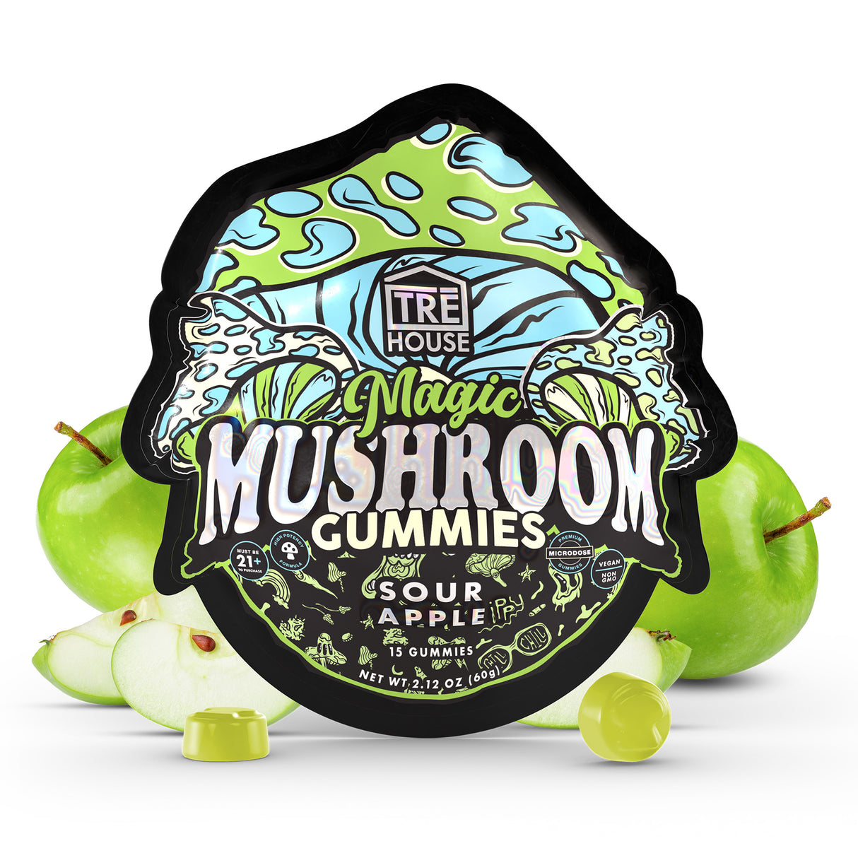 Tre House 15pk Mushroom Gummies – 10ct