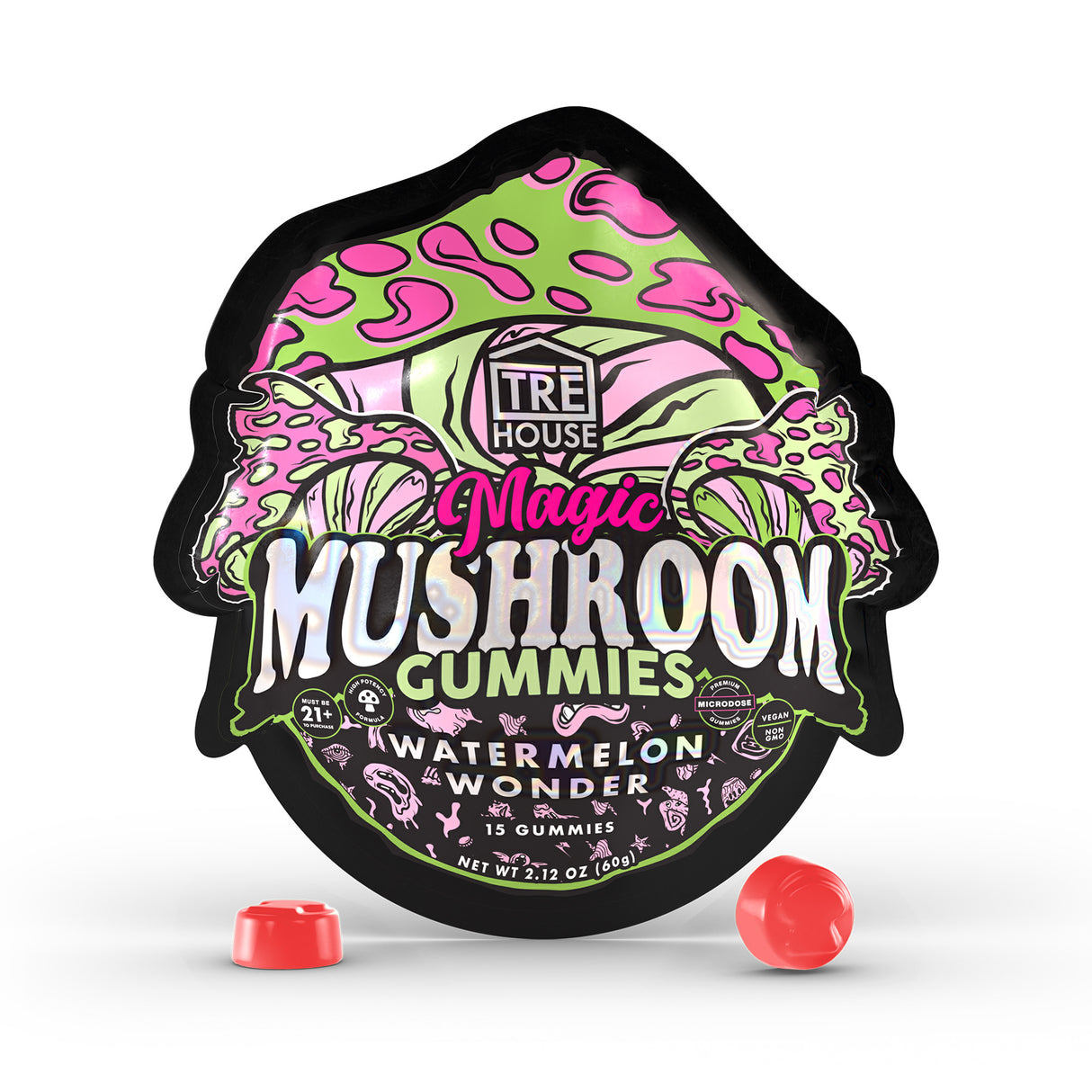 Tre House 15pk Mushroom Gummies – 10ct