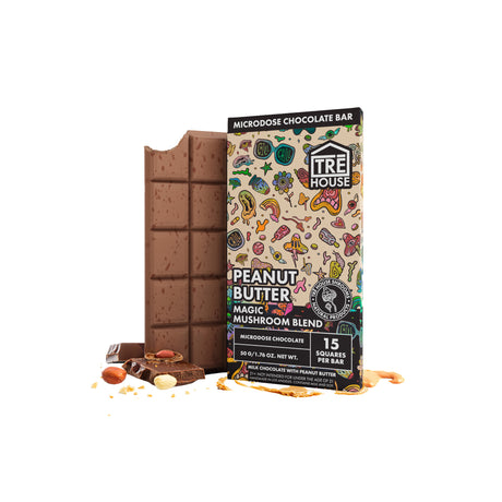 Tre House Mushroom Chocolate Bar – 10ct