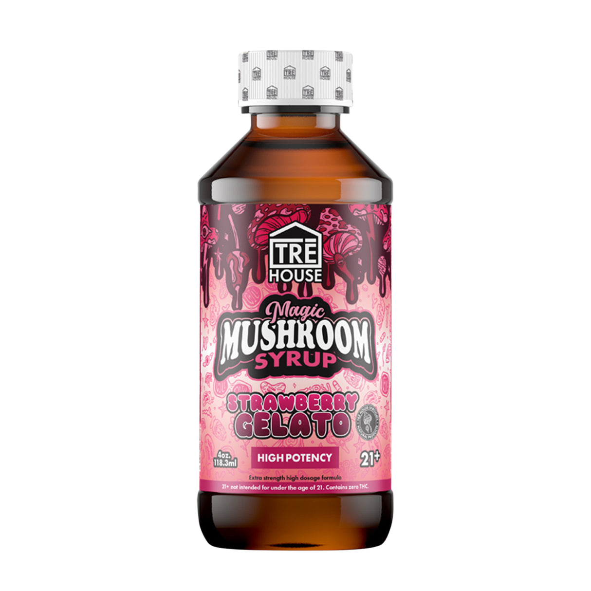 Tre House 4oz Mushroom Syrup – 6ct