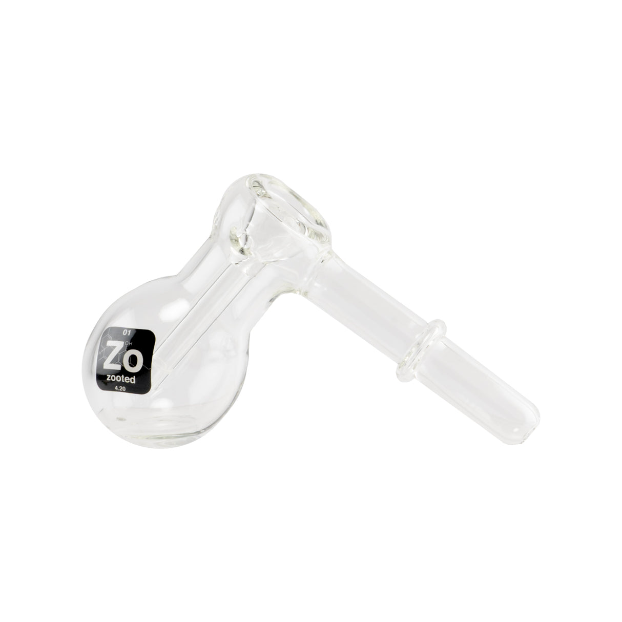 Zooted Glass 6” Water Bubbler – Hammer