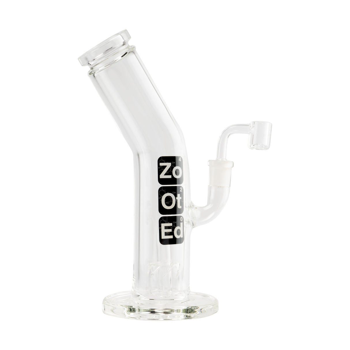 Zooted Glass 10” Dab Rig – Bent Tube