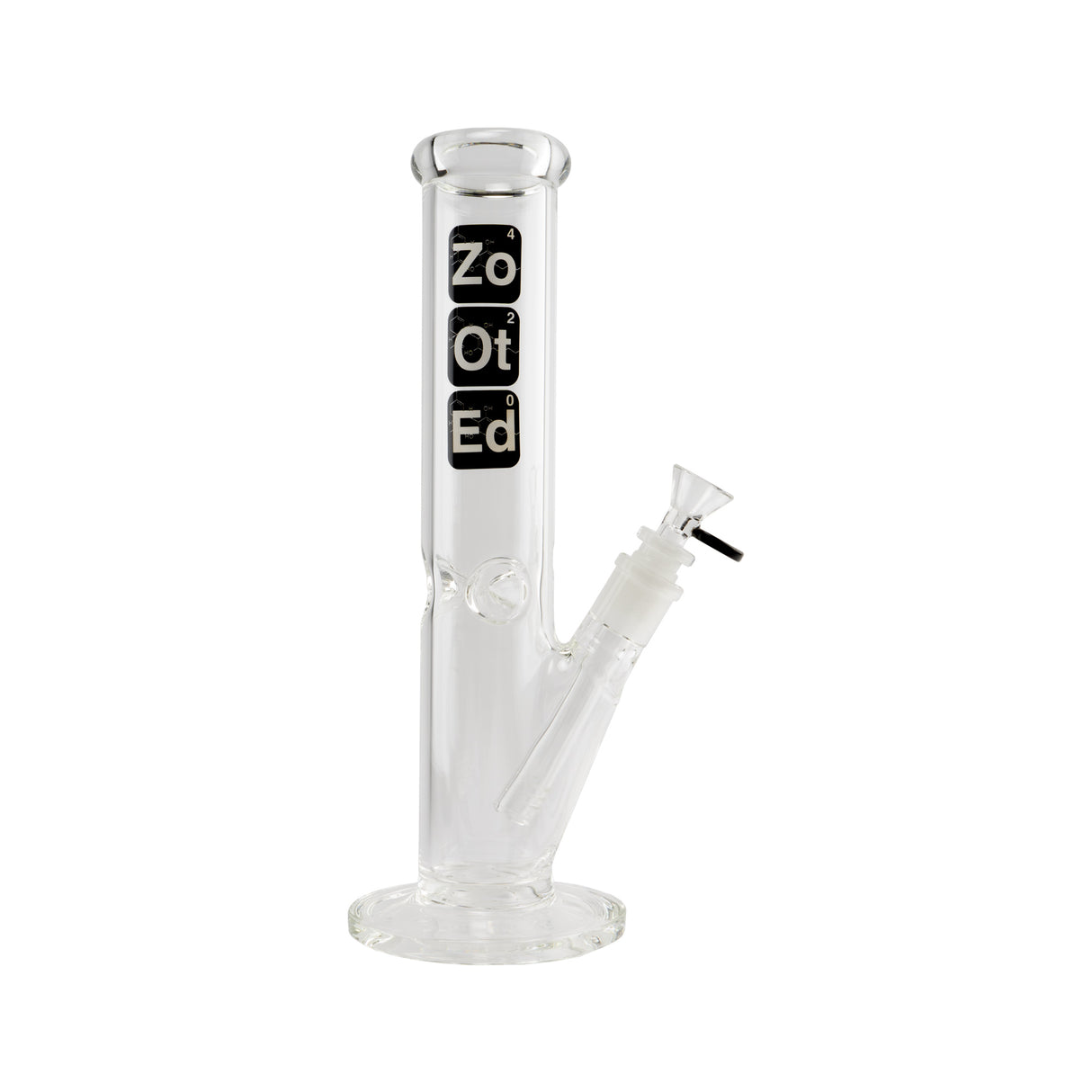 Zooted Glass 12” Water Pipe – Honeycomb Tube