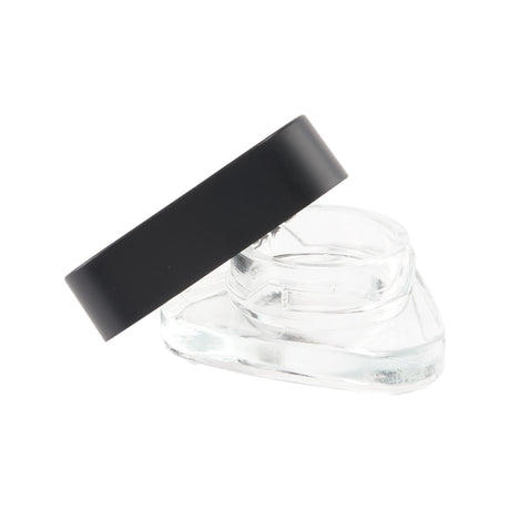 Loud Lock 5ml Triangle Glass Jar with Lid – 250ct