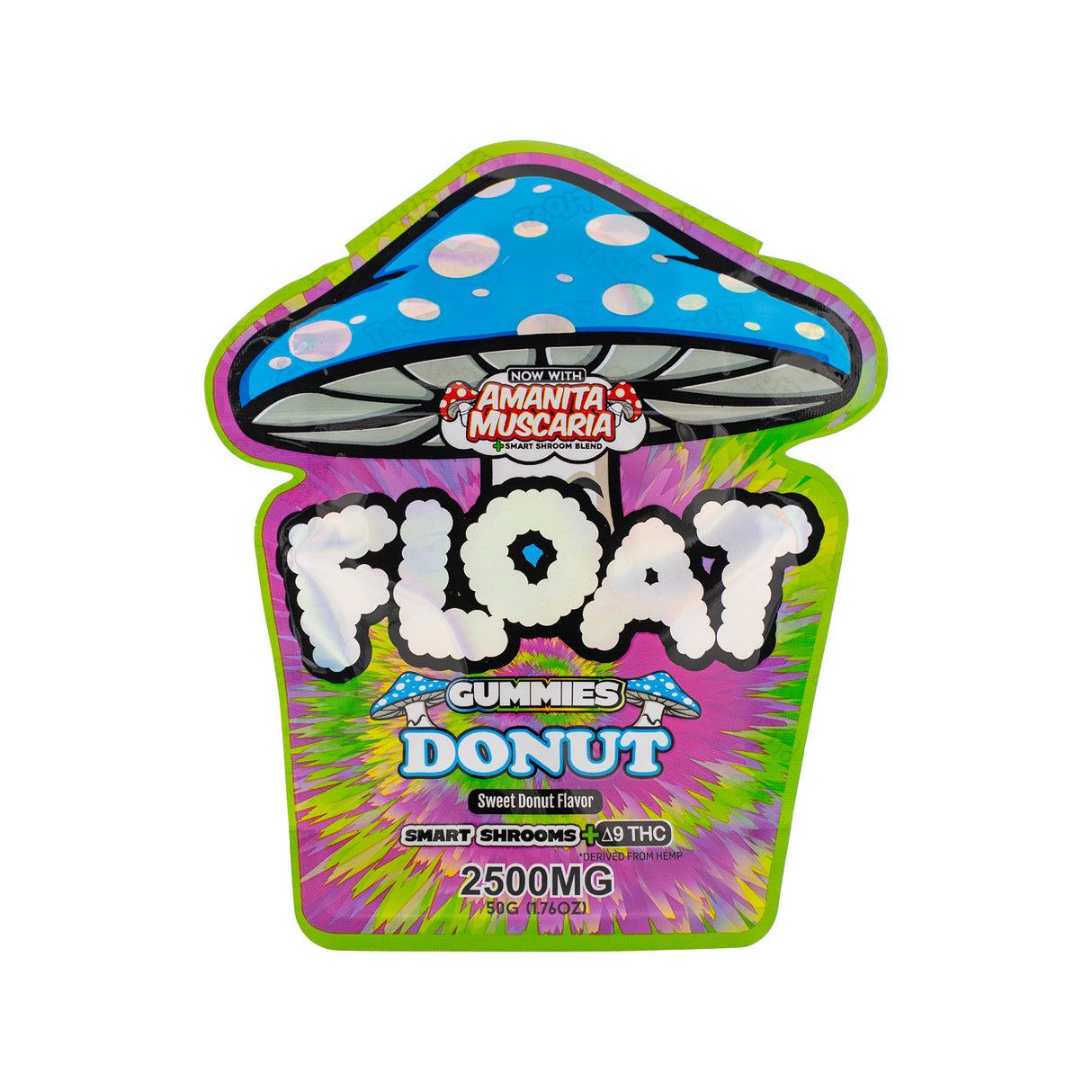 Float 2500mg Mushroom Gummies – 10ct