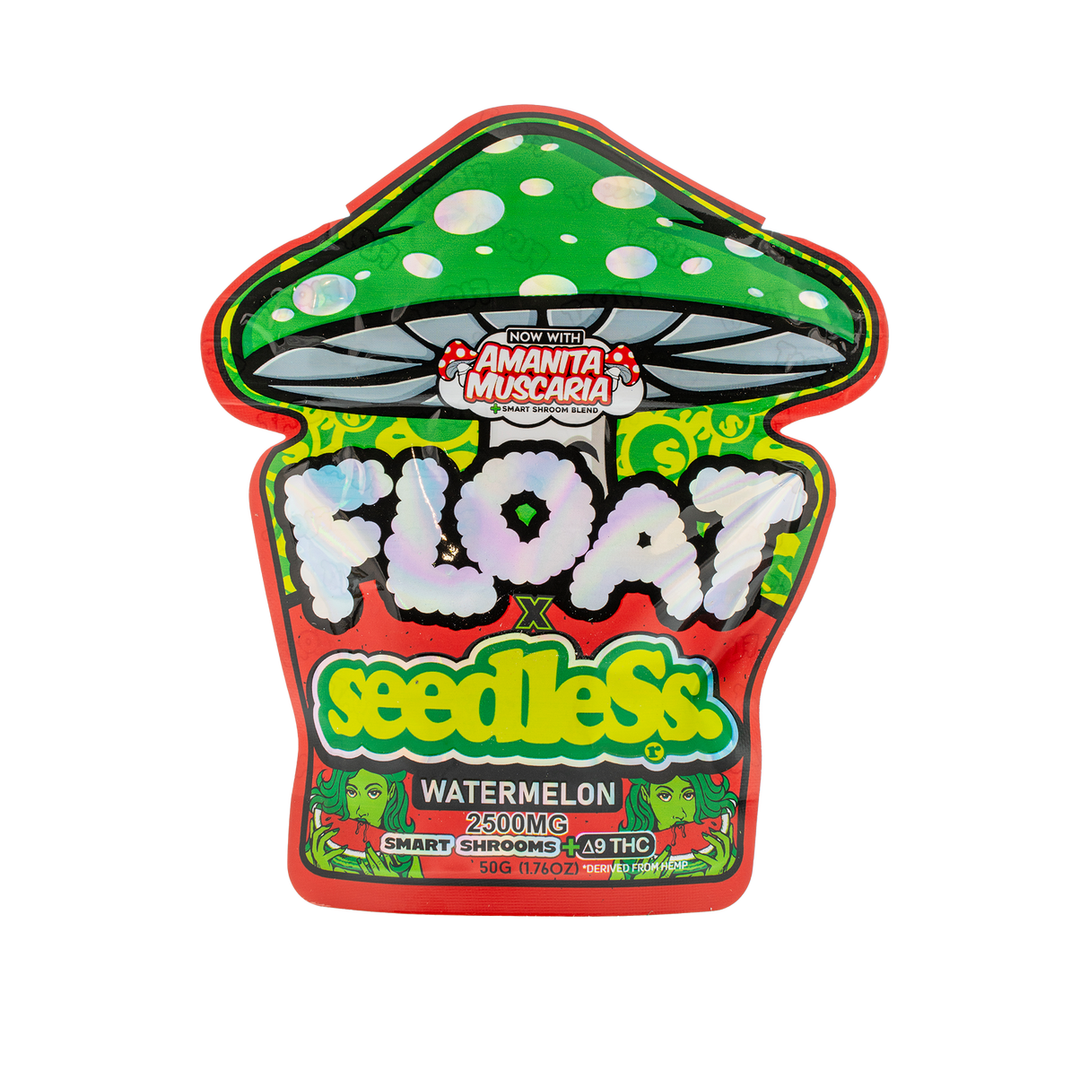 Float 2500mg Mushroom Gummies – 10ct