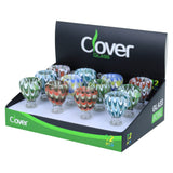 Clover Glass 14mm Bowl Assorted Display – 12ct