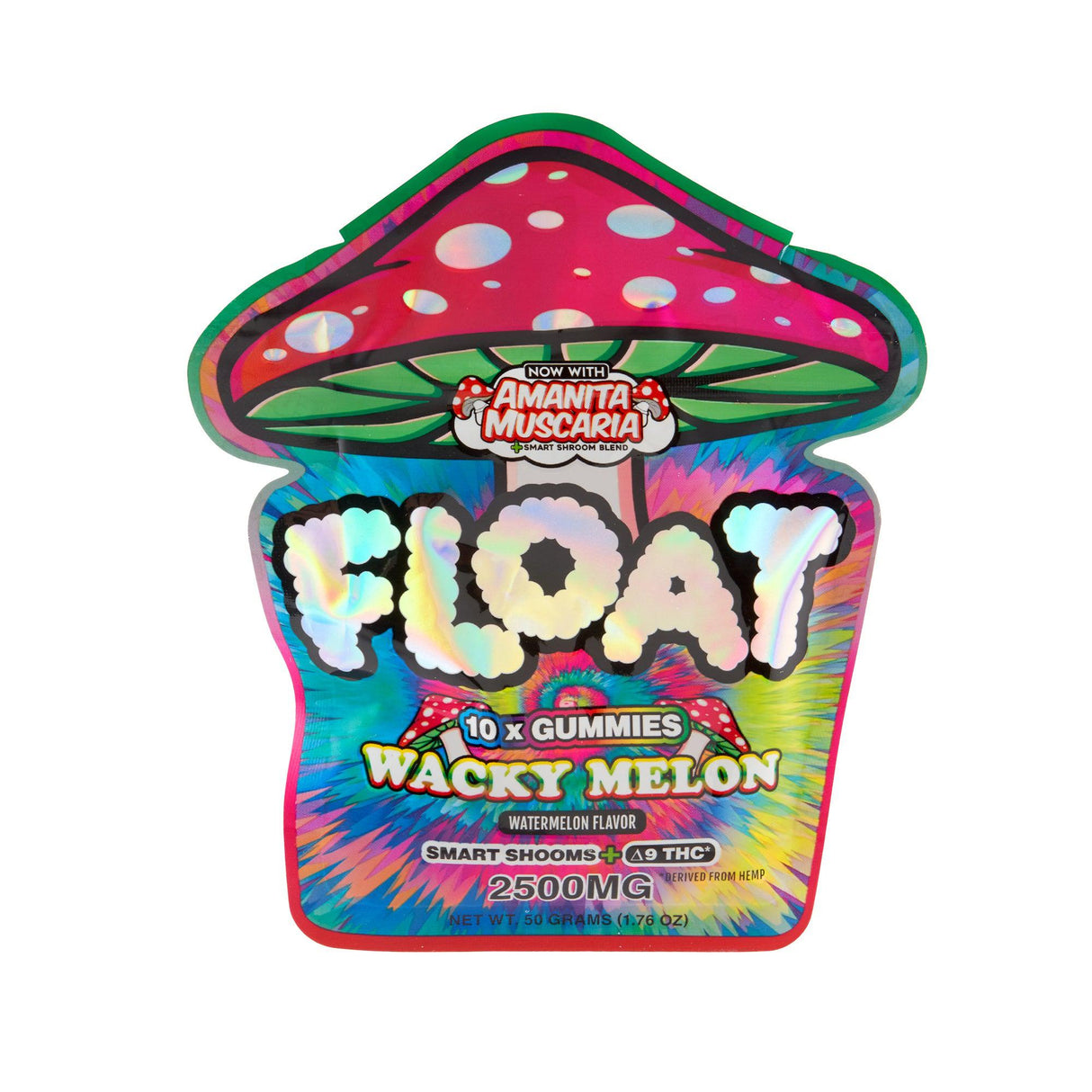 Float 2500mg Mushroom Gummies – 10ct