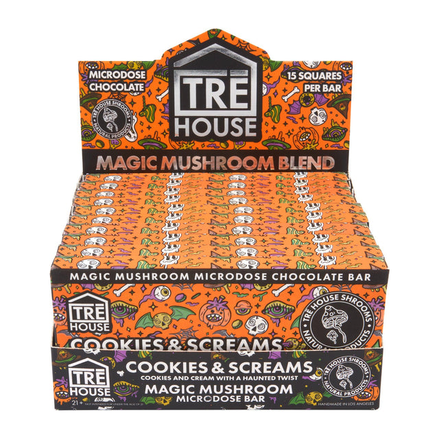 Tre House Mushroom Chocolate Bar – 10ct